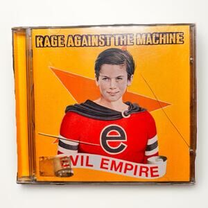 Rage Against the Machine Evil Empire CD 1996 Epic Cracked CD Case
